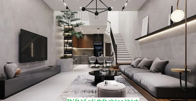 Thiết kế nội thất phòng khách